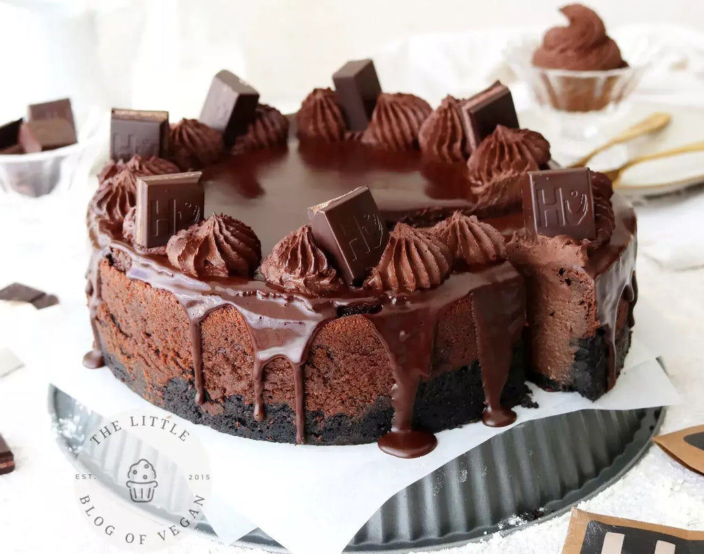 Baked Vegan Chocolate Cheesecake
&ndash; Hu Kitchen UK