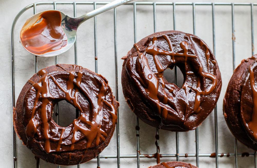 Dark Chocolate Donuts With Hazelnut Ganache | Hu Kitchen
&ndash; Hu Kitchen UK