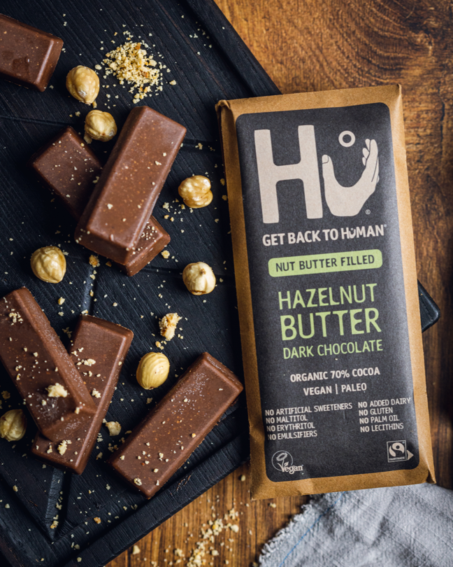 HAZELNUT BUTTER FUDGE (VEGAN GLUTENFREE) Hu Kitchen UK